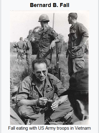 MartinezMolinaM's tweet photo. ➡️ El corresponsal de guerra, #BernardFall predijo en una entrevista poco antes de su muerte. “Los norteamericanos pueden destruir, pero no pacificar. Pueden ganar la guerra, pero será la victoria del cementerio. Vietnam será destruido”. ⬇️ https://t.co/c1wHz2oxcf