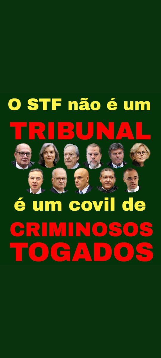 #STForganizaçãoCriminosa  #ForaLuladraoMafioso  #ImpeachmentLula