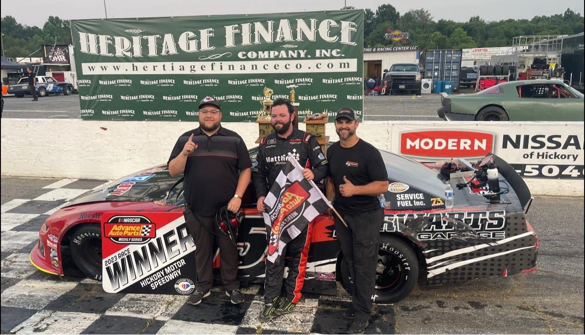 Tyler Matthews is your 2nd Annual Jack Ingram Memorial Late Model Stock 𝓦𝓲𝓷𝓷𝓮𝓻! 🏆🏁 Thanks to all the fans who came out today! @NASCARRoots | @FloRacing