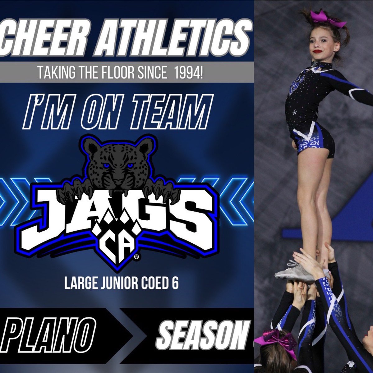 Season #9, here they come! They feel truly blessed to have been chosen for these amazing teams for another year! #cheerathleticsplano #bestofthebest