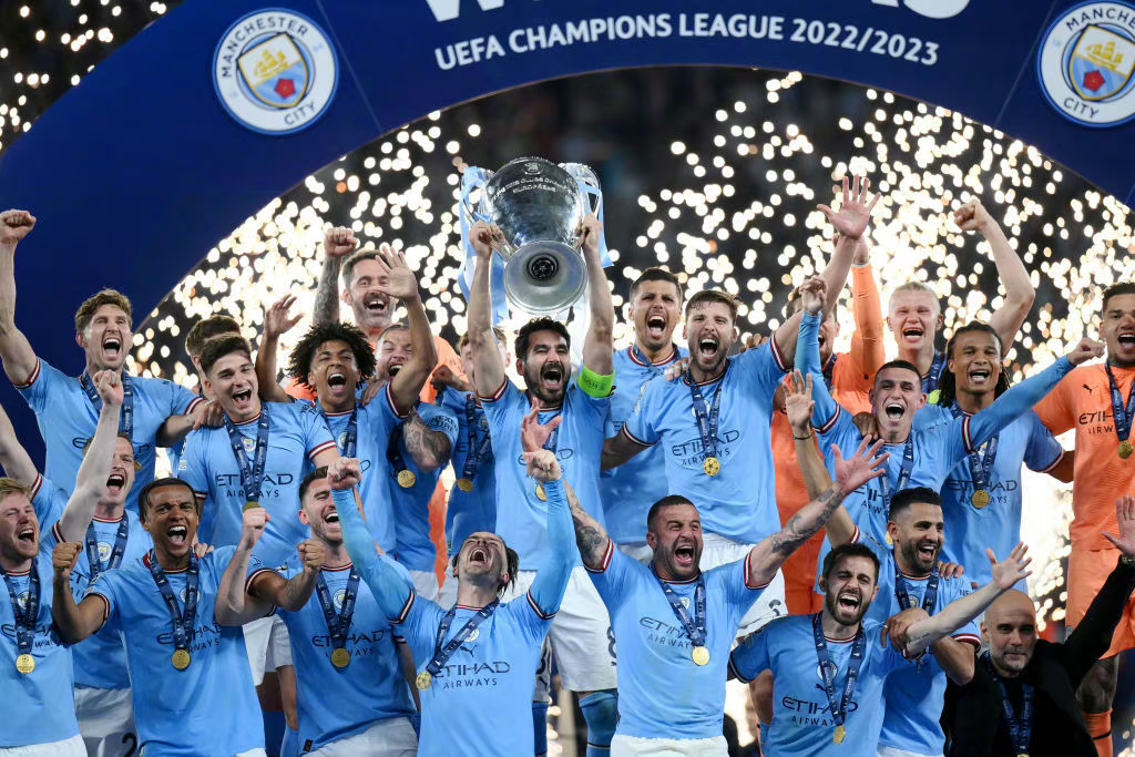 Manchester City wins Champions League for first time, beating Inter Milan 1-0 in tense Istanbul final
