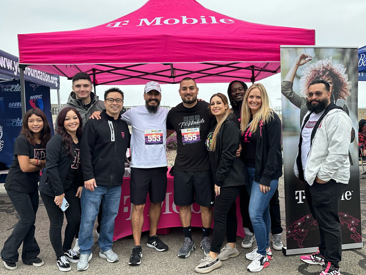 #TMoForGood Another $5K Grant toward an amazing cause! This time  supporting at Risk Children and Families. City Impact held there annual Beach Front Run where we partnered with cross channels; Ventura Coast, Central Coast and Central Valley South  <a href="/AlexMagana86/">Alex</a> <a href="/CentralCaMike/">Michael Perreira</a>