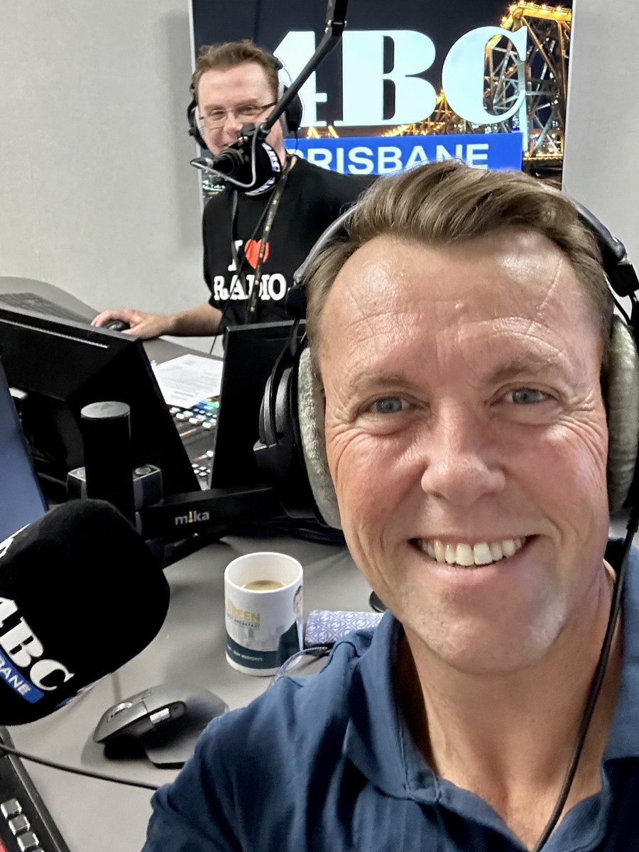 Great to join <a href="/SpencerHowson/">Spencer Howson 📻</a> this weekend for The Sizzle on <a href="/NewsTalk4BC/">4BC Brisbane</a>