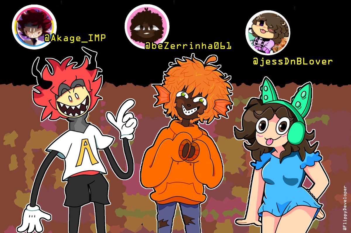Flippy developer (@flippydeveloper) on Twitter photo Consegui fazer alguns ocs esses dias e foi um processo muito divertido pra mim. Não pude desenhar todos mas bem, fica pra proxima, espero que gostem!
@Akage_IMP <a href="/Bezerrinha061/">🌸Bezerrinha06🌺 Olha o fixado :)</a> @JessDnBLover Consegui fazer alguns ocs esses dias e foi um processo muito divertido pra mim. Não pude desenhar todos mas bem, fica pra proxima, espero que gostem!
@Akage_IMP <a href="/Bezerrinha061/">🌸Bezerrinha06🌺 Olha o fixado :)</a> @JessDnBLover
