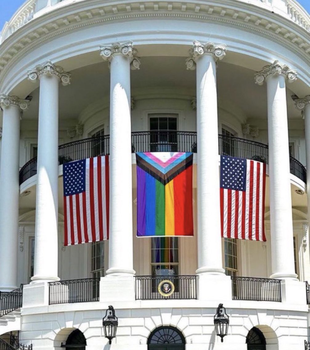 White House During Easter

White House Durung Veterans Day

White House During Christmas

White House During Pride Month