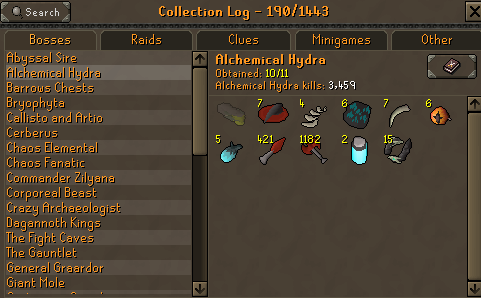 jkrancid's tweet photo. I know I can't complain about my overall rng at Hydra but can I just get the pet now.... Claw #7 @ 3,459 kc. https://t.co/fS0v3t8cpW