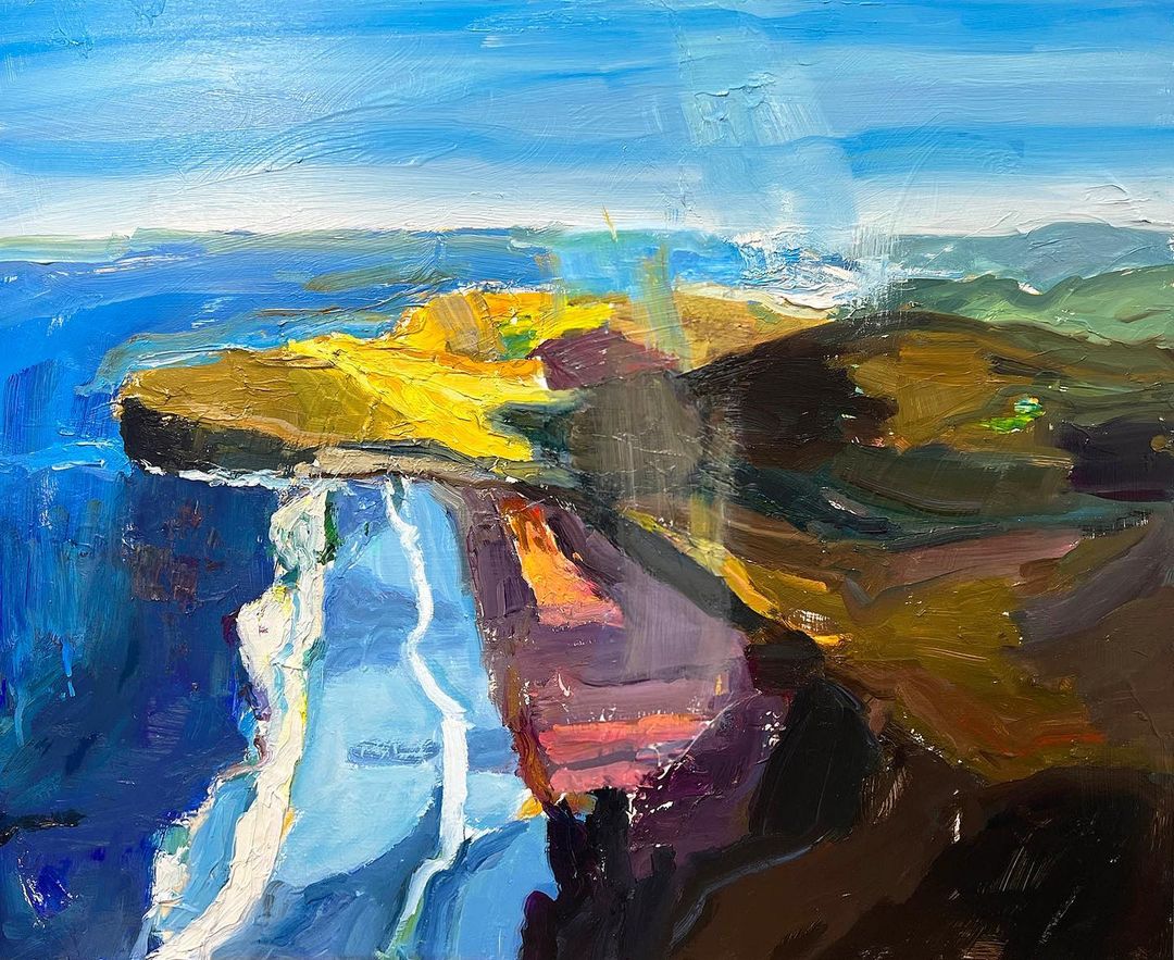 The last shreds of autumn. I love that time of year on the coast when the light starts to thin and you know winter is on the way… “Autumn at Kiama”, 61X75cm, oil on board.

#richardclaremont #creativeprocess #artinspiration #autumnlight #coastalpainting #kiama #seascape