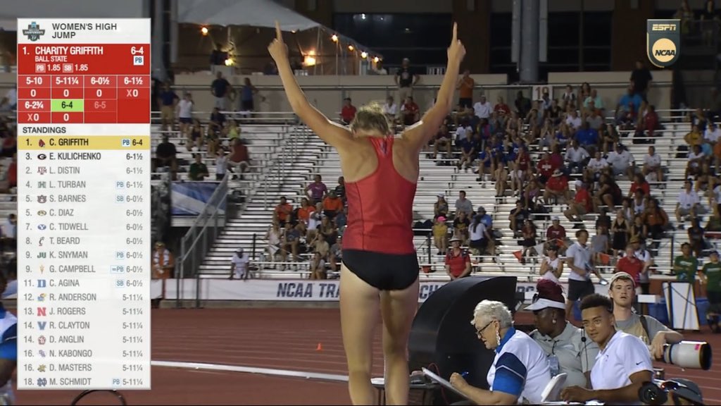 NATIONAL CHAMPION <a href="/CharitySueGrif1/">Charity Sue Hufnagel</a>!!! <a href="/BallStateTFXC/">Ball State Track & XC</a> <a href="/NCAATrackField/">NCAA Track & Field</a> #NCAATF #WeFly #ChirpChirp