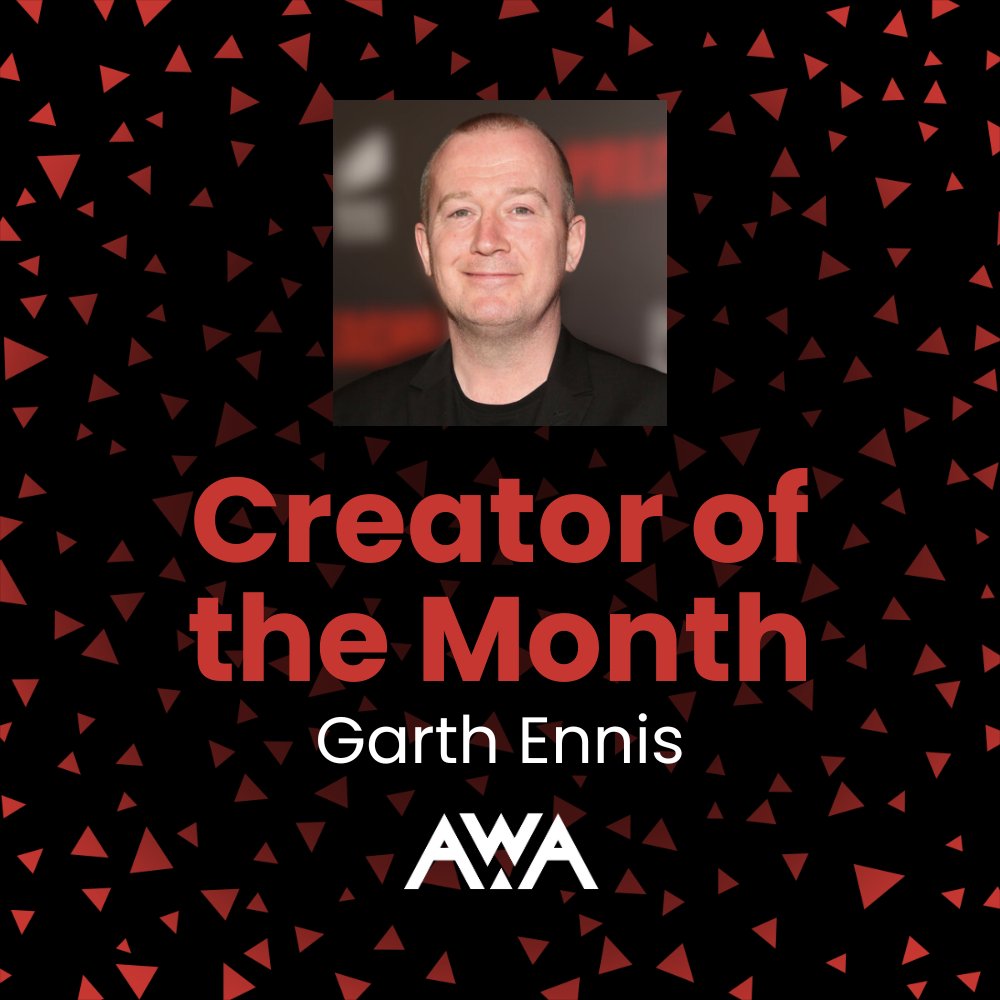 Q: What is the best advice you ever got?
Garth Ennis: “Own what you create.” (1/2)
#cotm #garthennis #guiltypleasure #bestadvice #interview #originalcontent #ShoutoutSaturday