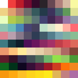 RejectedPalette's tweet image. Today's #randomRPL is: "Milkshake 96 by Vito Blangiardo"! Nice colors, right? Try making art with it and tag us! We'll be delighted to add your art to our gallery! 🎨