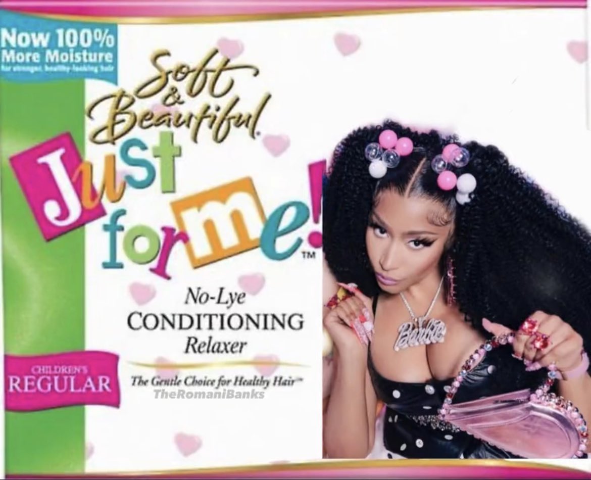 They already got Nicki on the perm boxes 😭