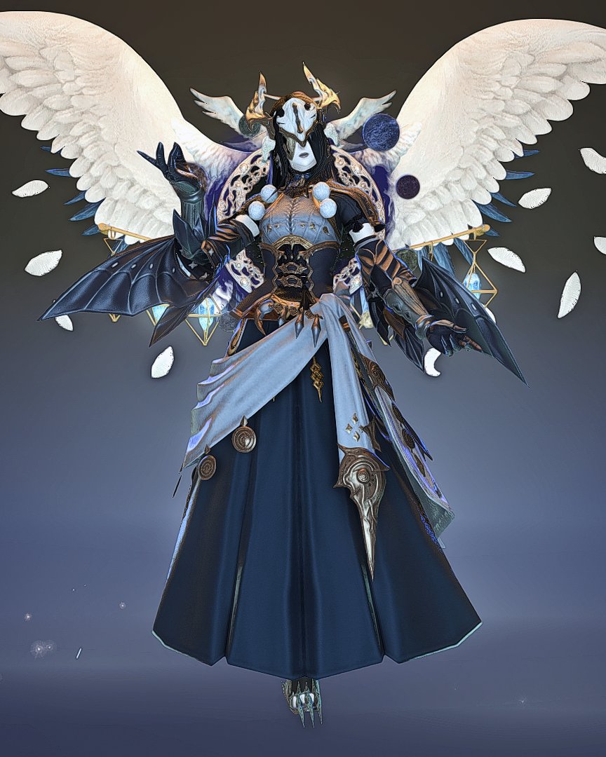 valkyrique's tweet photo. 「the endsinger's elegy」 #ffxiv #ffxivglamour #MeadowStudio https://t.co/mykskKX4EY