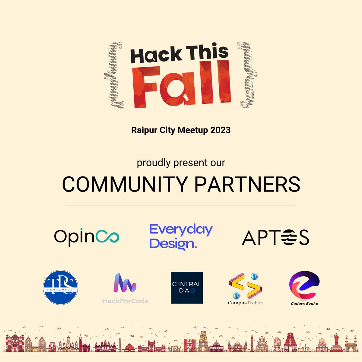 hackthisfall's tweet photo. Thanks to our amazing community partners for collaborating with us for the #HTFRaipur city meetup! ๐
#HackThisFall #HTFMeetups โจ https://t.co/ZIac8FyTAc