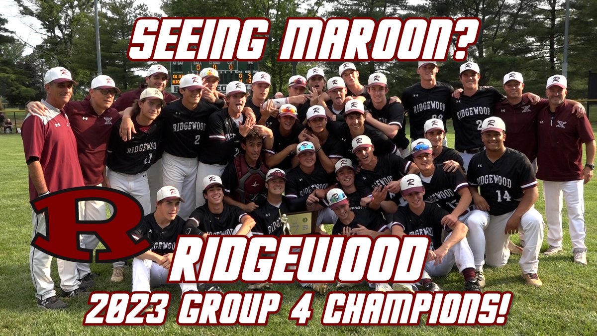 @RWBaseballNJ @Maroon_Sports 🏆 After a 1-3 start to the season Ridgewood finishes on a 10 game win streak to capture the Group 4 Title‼️

⚾️ Vincent Luther: 5 H + 0 ER + 7 K’s

@RWBaseballNJ @Maroon_Sports

Watch the highlights: jerseysportszone.com/watch-saturday…