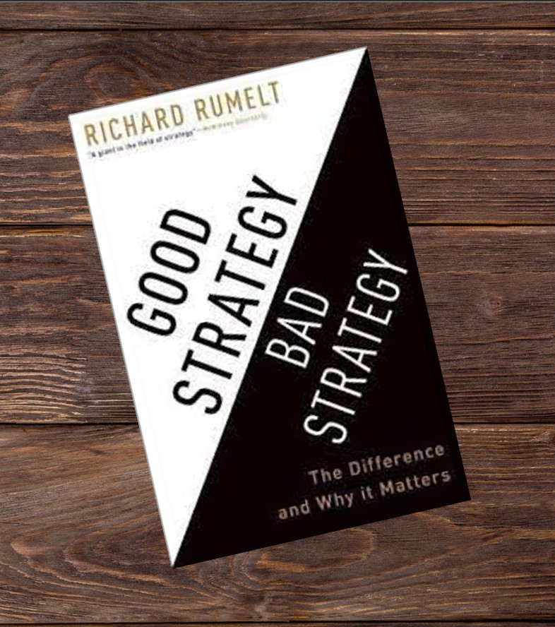 ighose's tweet image. #BookBytes Finished a great read, &quot;Good Strategy, Bad Strategy&quot; by Richard Rumelt 🌟
Loved the Quote: &quot;A strategy is like a symphony; it is made up of different instruments and elements that, when combined effectively, create a harmonious whole.&quot;