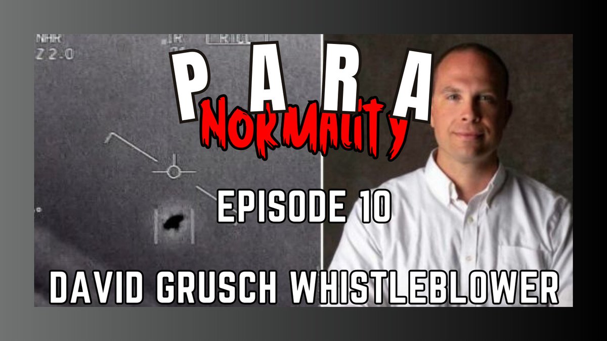 PodNormality's tweet image. Here we go!

We discuss David Grusch and his stunning revelations of UFO crash retrieval programmes!

Check us out below

YouTube: youtube.com/watch?v=IBDRCu…

Apple: podcasts.apple.com/us/podcast/par…

Spotify:open.spotify.com/episode/0tfljS…

#ufotwitter #uaptwitter #ufos #uaps #podcast