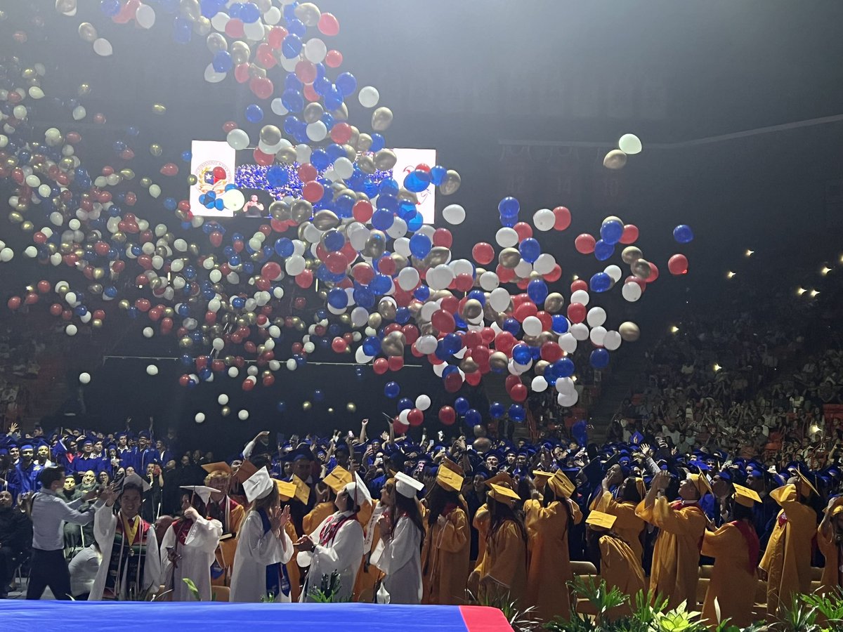 MarivelMacias7's tweet photo. 2023 @SocorroISD graduations were spectacular from beginning to END. Graduates, go forth &amp; make a positive difference. 
A special thanks to our dedicated SISD teams that make the magic happen- PD &amp; Security Officers, M&amp;O, Transportation, CNS, Admin Assts, EOP, Warehouse, PR, etc. https://t.co/kC9tyP9m2Q