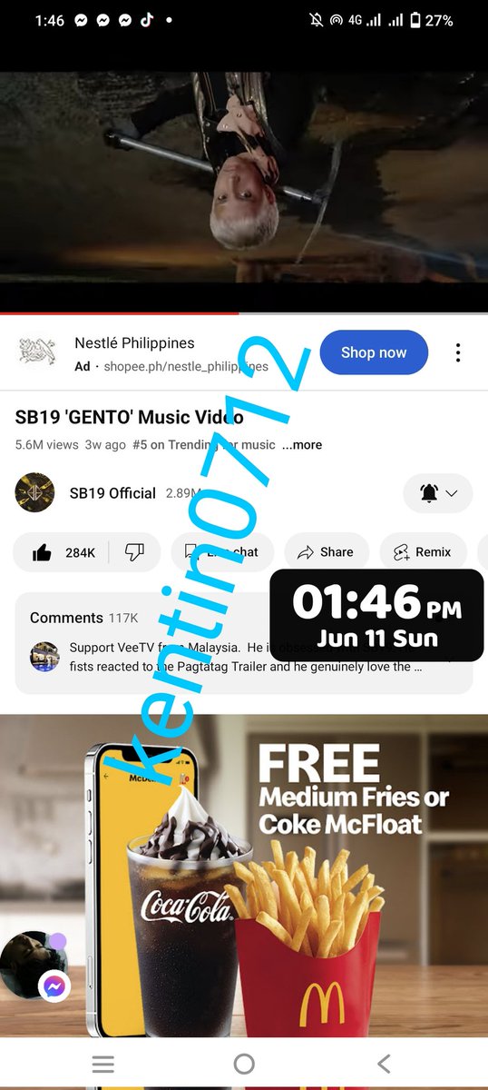 Kentin0712's tweet photo. @jef0602 @KleoWhite @SB19Official @SelectaPH #15 Gento MV 💙🔥

@SB19Official #SB19
#PAGTATAG      
#SB19PAGTATAG           
#PAGTATAGWorldTour https://t.co/ZQeGawTWaj