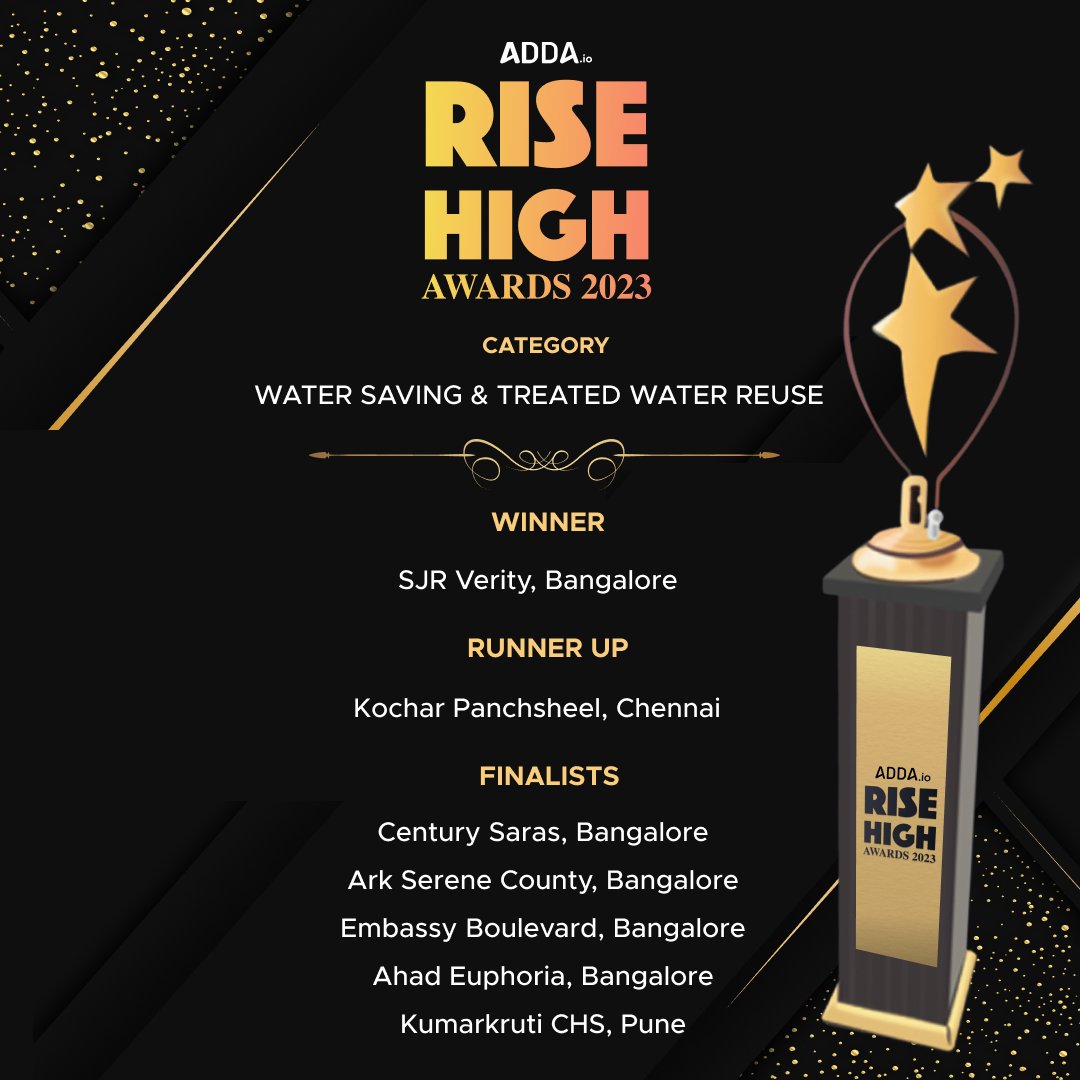 ADDASoftware's tweet photo. ADDA RISE HIGH AWARDS - The Oscars of Residential Community Initiatives!

Join us in honoring these shining stars who have gone the extra mile towards sustainability. They have truly set new benchmarks not only to inspires communities but also sets the stage for others to follow! https://t.co/boAsbvjfAW