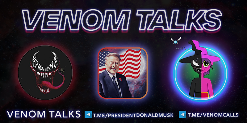 VenomTalks (@venomxvii_talks) on Twitter photo #AMA #ANNOUNCEMENT:
AMA wiith <a href="/pdmmemecoin/">Mining Master</a> LIVE in 30 mins 2pm UTC/7am PST on t.me/venomcalls
Website:
presidentdonmusk.com
Telegram: t.me/presidentdonal…
#VenomTalks #AMA #ANNOUNCEMENT:
AMA wiith <a href="/pdmmemecoin/">Mining Master</a> LIVE in 30 mins 2pm UTC/7am PST on t.me/venomcalls
Website:
presidentdonmusk.com
Telegram: t.me/presidentdonal…
#VenomTalks