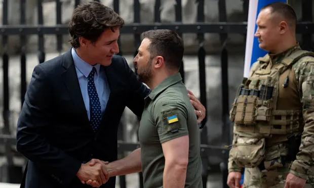 SopnoSurya's tweet photo. Zelenskiy appears to confirm Ukraine counteroffensive during Trudeau visit
Details:https://t.co/9f8pU2Ls9v https://t.co/LZ5ikJtEgm