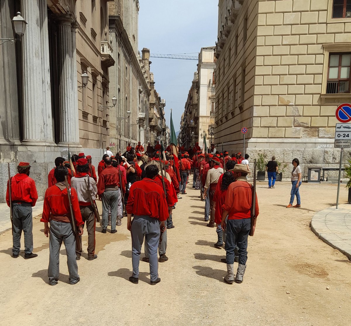 framice's tweet image. Il ritorno dei Mille a #Palermo
