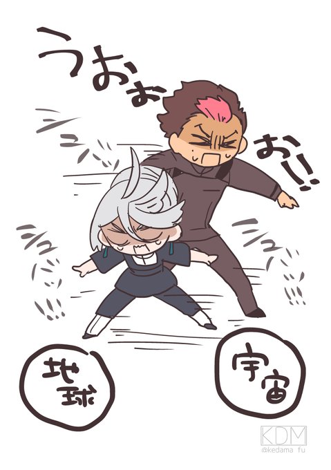 行ったり来たりで忙しそう