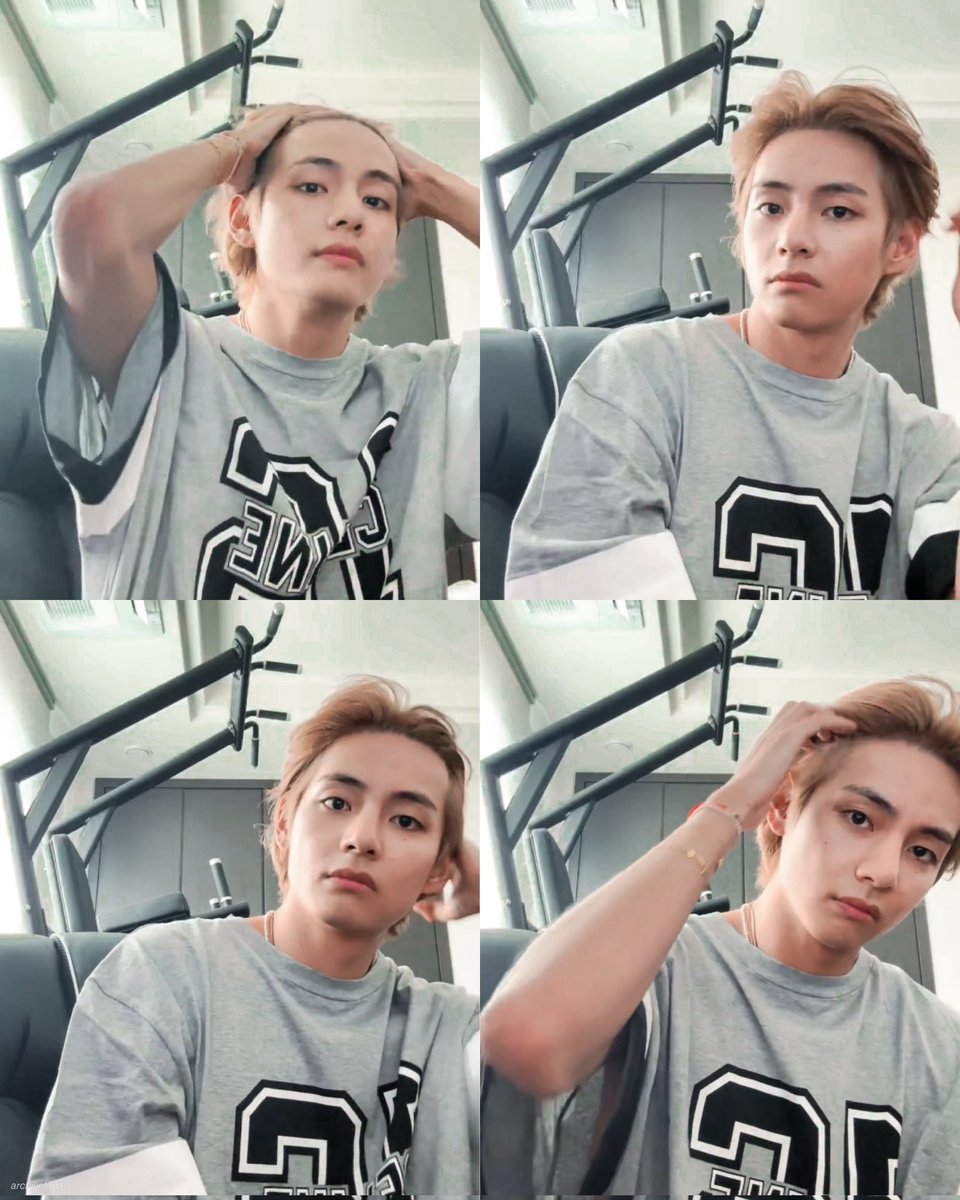 BLONDE CARAMEL TAEHYUNG 😭