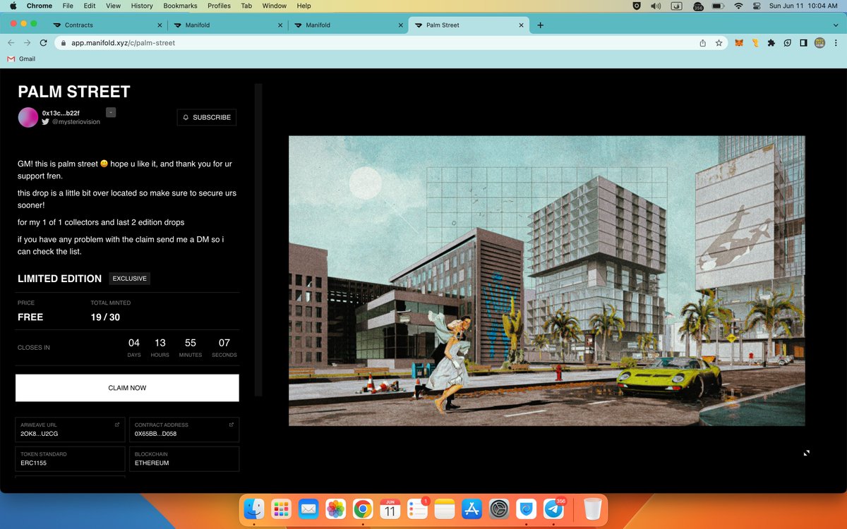 GM!
feelsss goood ser!
to see 19 frens minted ' palm street ' so far 🫡🔥💚