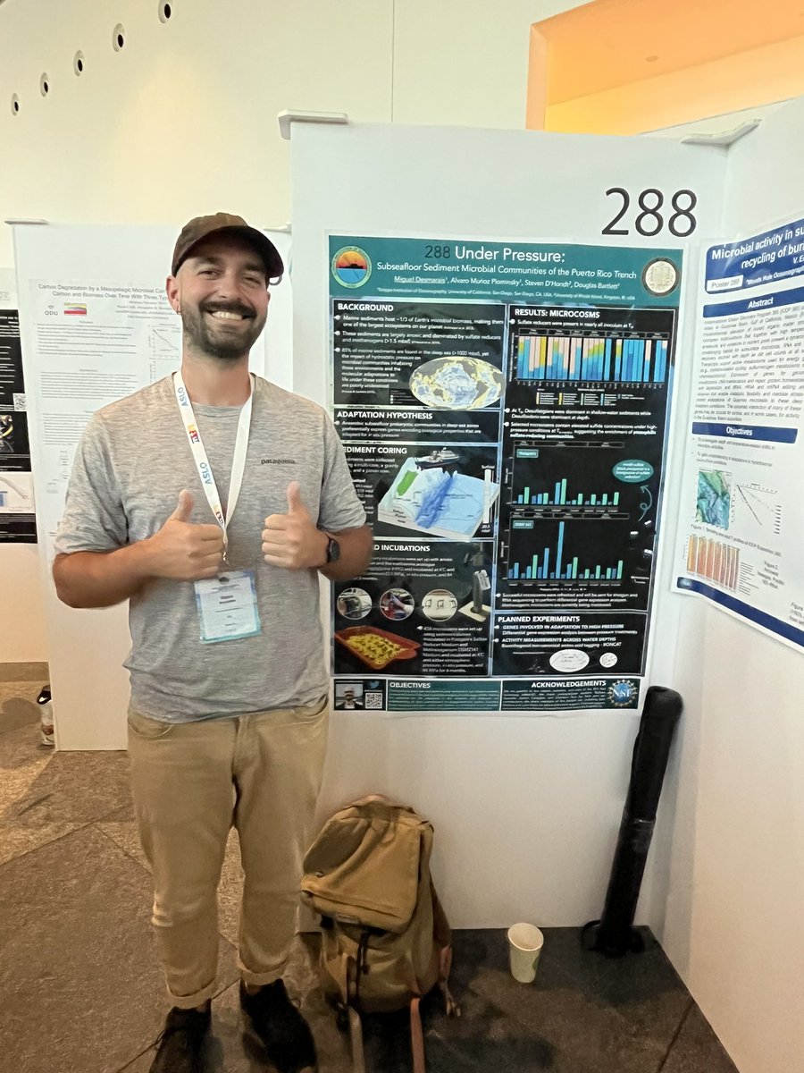 Thankful for an amazing week of cool science and networking with fellow deep sea folks at <a href="/ASLO_Palma2023/">ASLO_Palma2023</a>! <a href="/UCSanDiego/">UC San Diego</a> <a href="/Scripps_Ocean/">Scripps Institution of Oceanography</a>