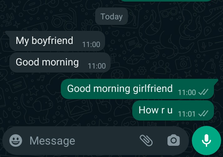 wesi_davis's tweet photo. Reply as the girlfriend..just for laughs https://t.co/6eFJCNISQH