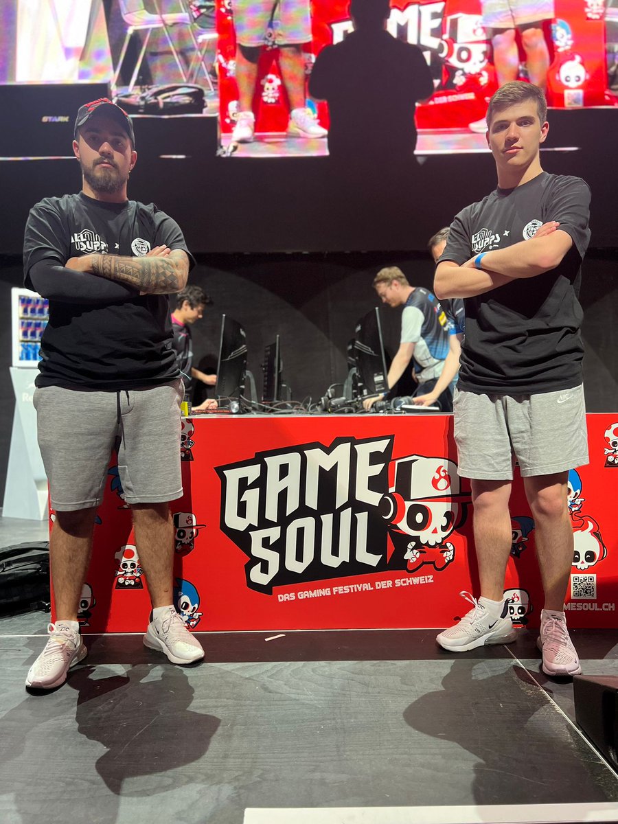 What a night at <a href="/GamesoulCh/">Gamesoul.ch</a> yesterday!

Our boys <a href="/Breakercs/">Breaker</a> and <a href="/NoRulezZ1/">NoRulezZ</a>  won the 2vs2 tournament pretty chill 😎🤙

Thank you <a href="/ALLSUPPS_CH/">ALLSUPPS</a> for creating such opportunities for us! ❤️