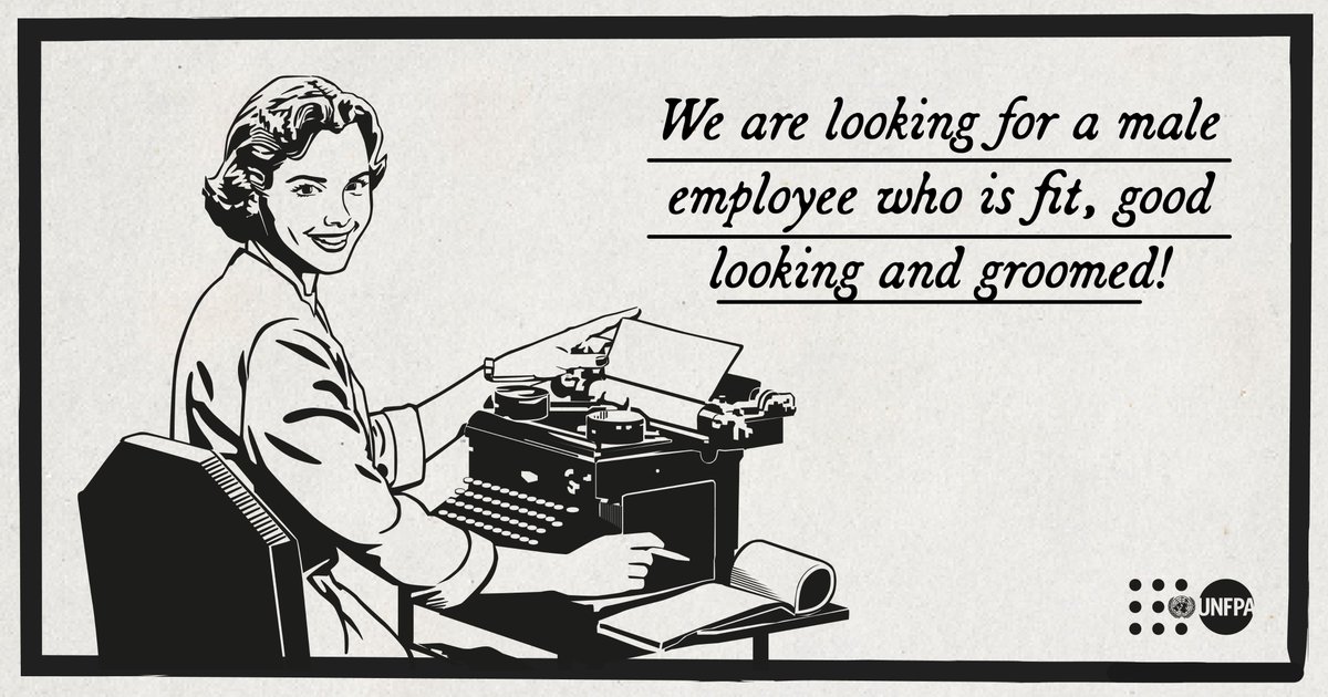 unfpaturkiye's tweet photo. Strange job advertisement, right?
Gender stereotypes, absurd and unequal expectations do affect not only our private lives but also our professional lives!
Join us and let's fight together to create a more equal world in all aspects!
#QuestionCliches https://t.co/8KYWEgyj6E