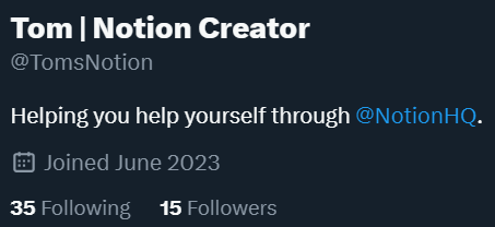 I've woke up to 13 new followers✨

What a motivating way to start my Sunday!

Today I'll be working on:

• Drafting my first thread (you'll love this one).
• Engaging with more of the Notion community.
• Create 3 days of content.

What's your plans for the day?