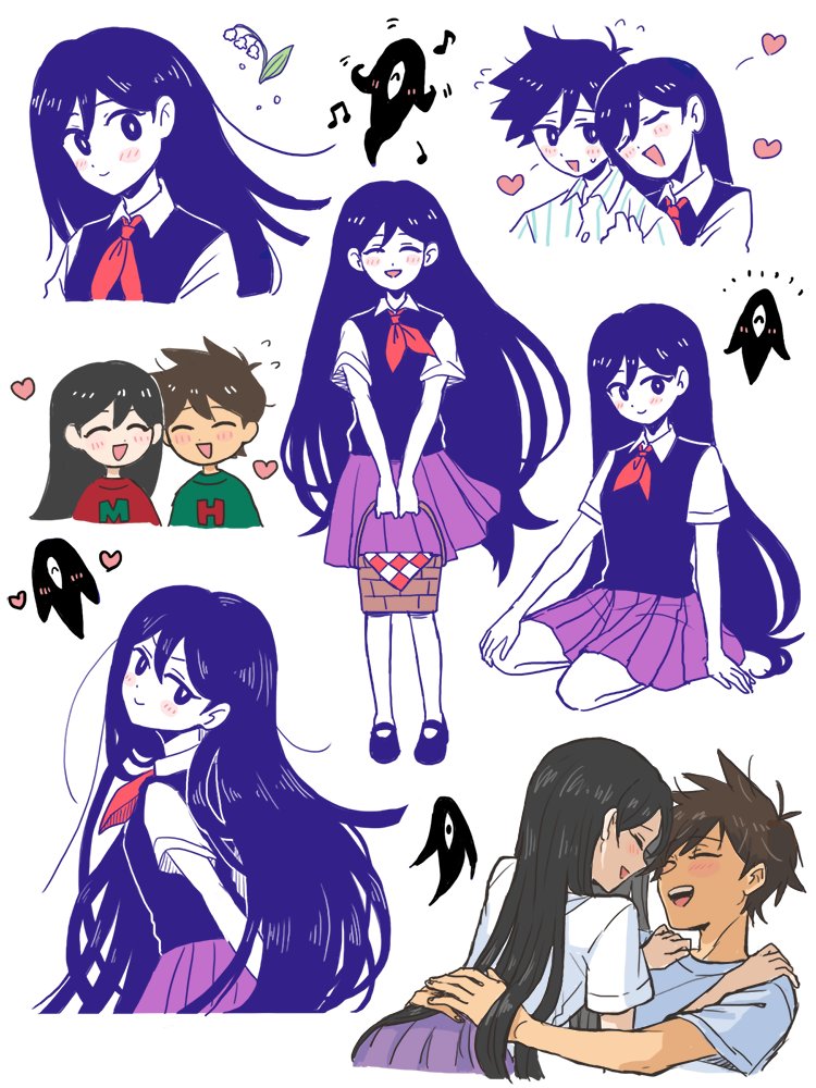 フォロワ〜がおもりをやってくれそうでうれしかったので久しぶりに描いたマリ(と若干のヒロマリ) 