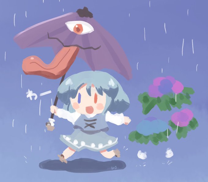 「geta umbrella」 illustration images(Latest)