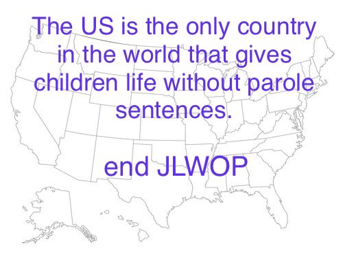 My husband turned 50 in prison. He also turned 40 in prison, and 30 in prison, and 20 in prison, and 18 in prison. How long is long enough? Especially for a kid who never had a first chance raised by a drug dealer & a drug addict? Giving kids life sentences doesn't keep us safer.