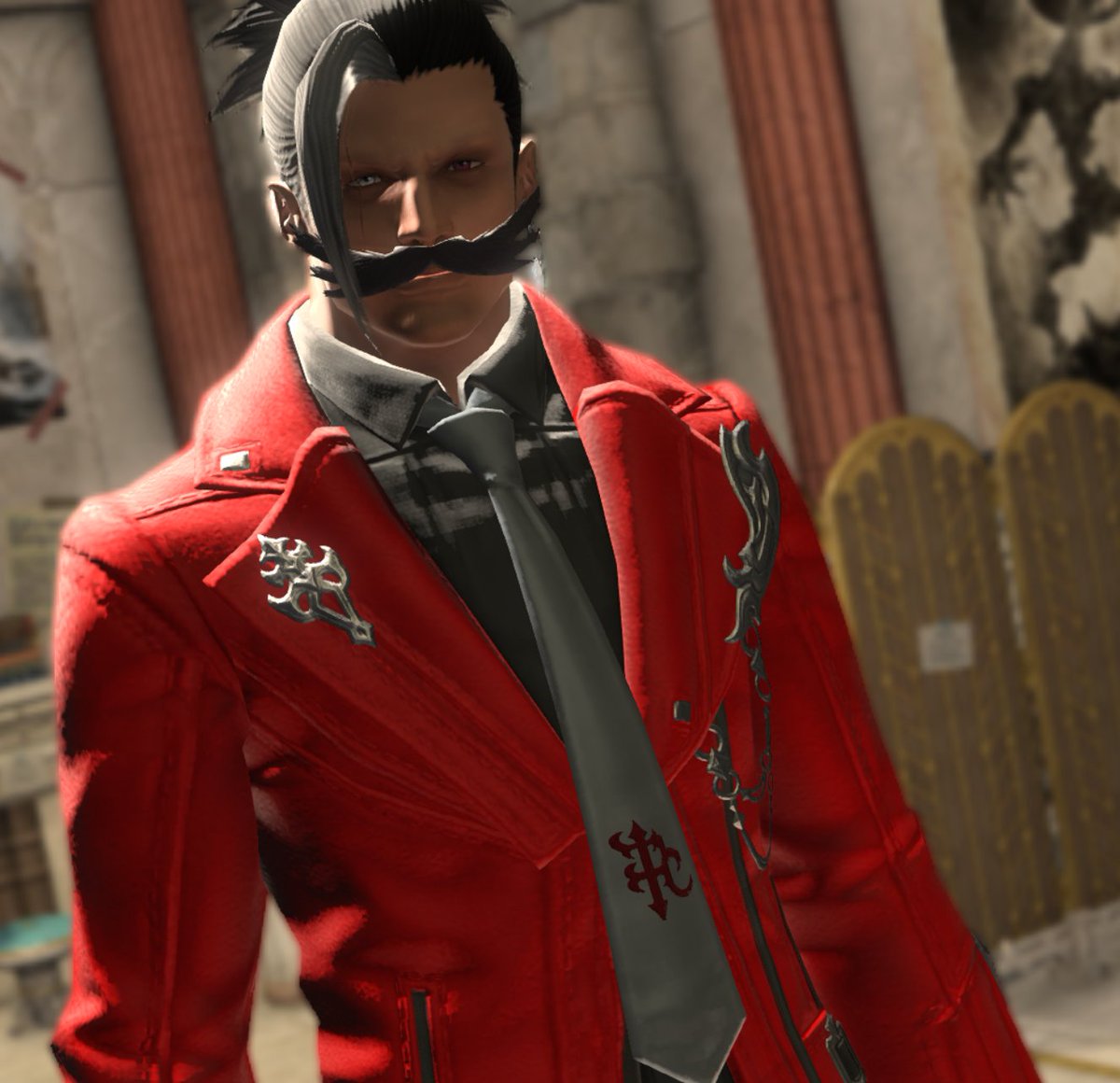 oh no my ffxiv main is sexy dr robotnik