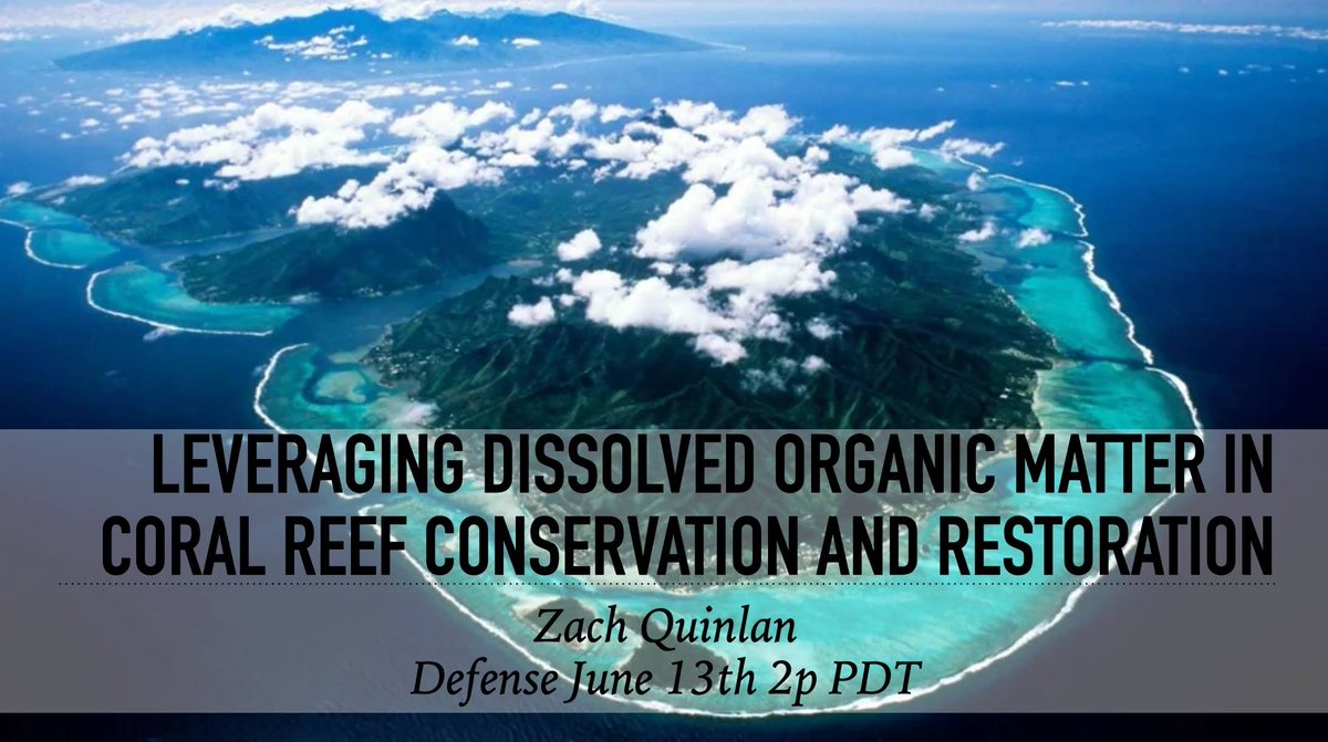 I am defending June 13th at 2p PDT. It will happen in person at SIO in Sumner hall if you want to attend in person or message me if you would like the zoom link :)