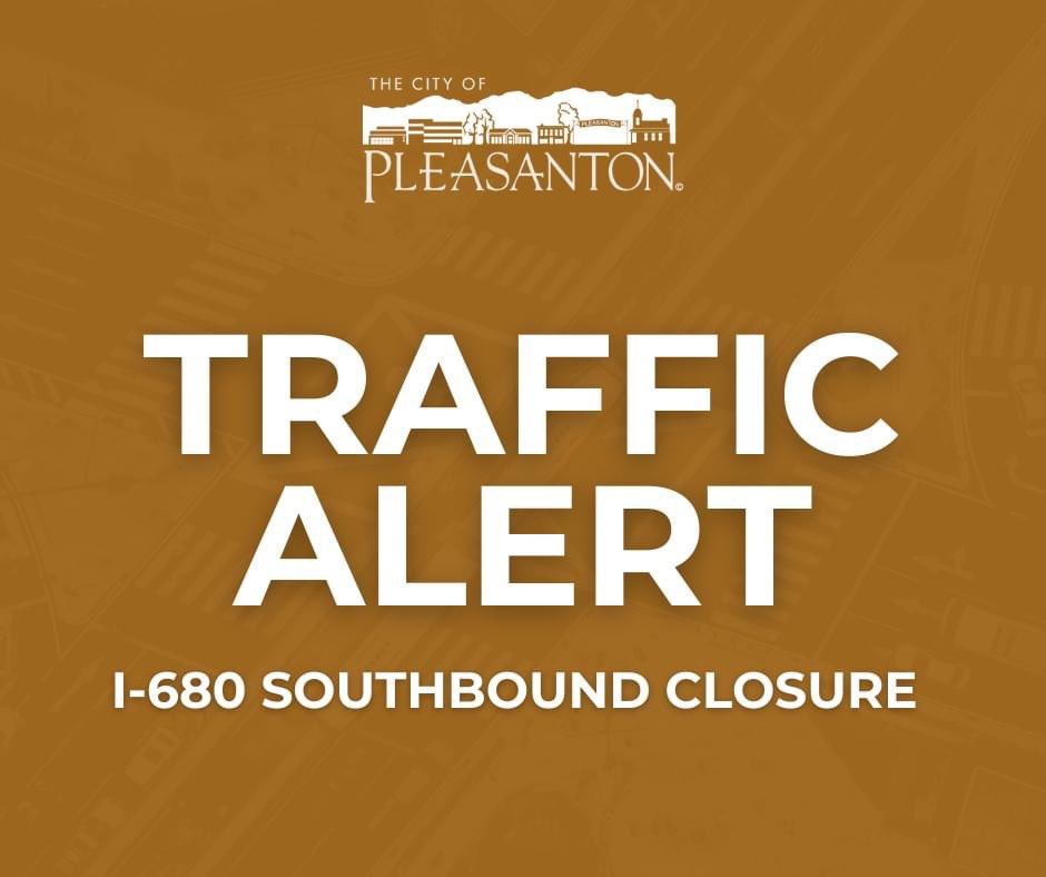 Caltrans has closed I-680 in the southbound direction between Sunol Blvd & Koopman Rd until 4 a.m. Mon., 6/12. Due to the closure, local roadways are experiencing significant congestion. Avoid using SB Foothill Road, SB Sunol Blvd, and WB Bernal Ave. Plan for alternate ways south