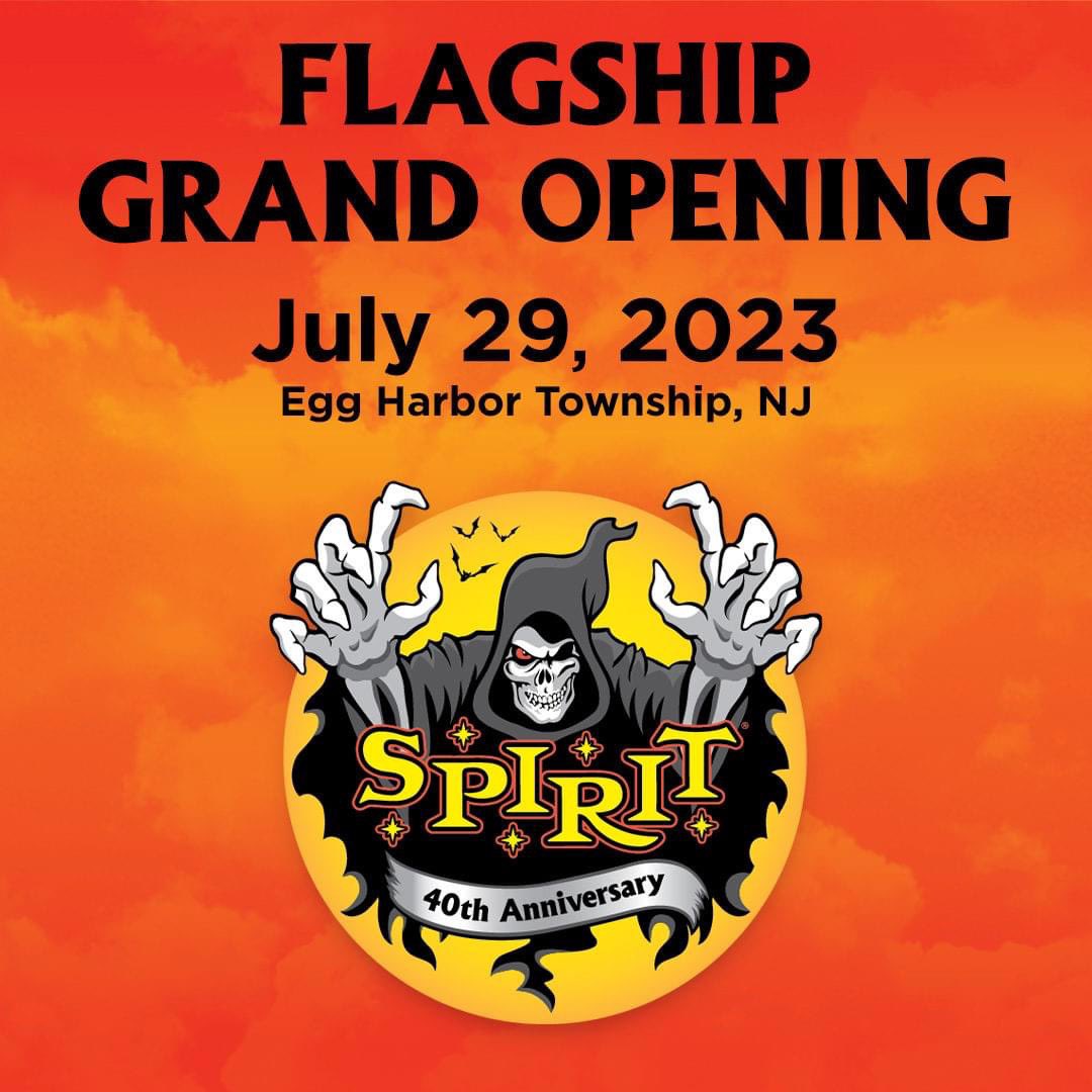 Who’s going to the Grand Opening of the @SpiritHalloween Flagship store?