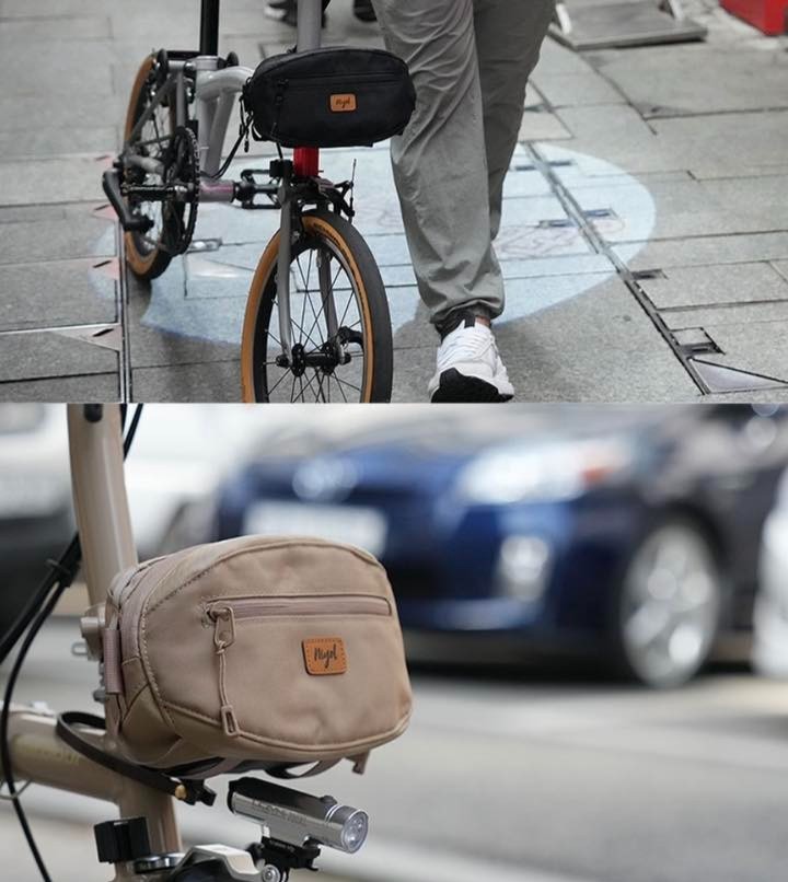 bikegang.store/Mini_Bag
From S.Korea #NiYol Designed for #Brompton fron Bag Pouch series all sizes and colours.
#NiYolMINI #NiYolDayBag @cycleoxygen Singapore
#BIKEgangStore #BIKEgang #BromptonLife #BromptonMODs #BromptonSociety #MyBrompton #BromptonWorldTravellers