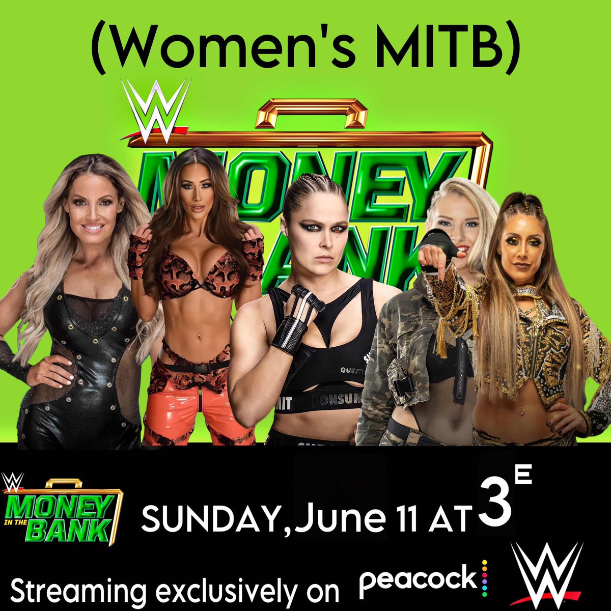 EPRWReal's tweet photo. EPRW Money In The Bank 3:00 PM EST June 11, Last 4 Matches (Match Card/GFX)

#EPRW 
#WWE 
#entrancepractice https://t.co/lOn9CZYdIy
