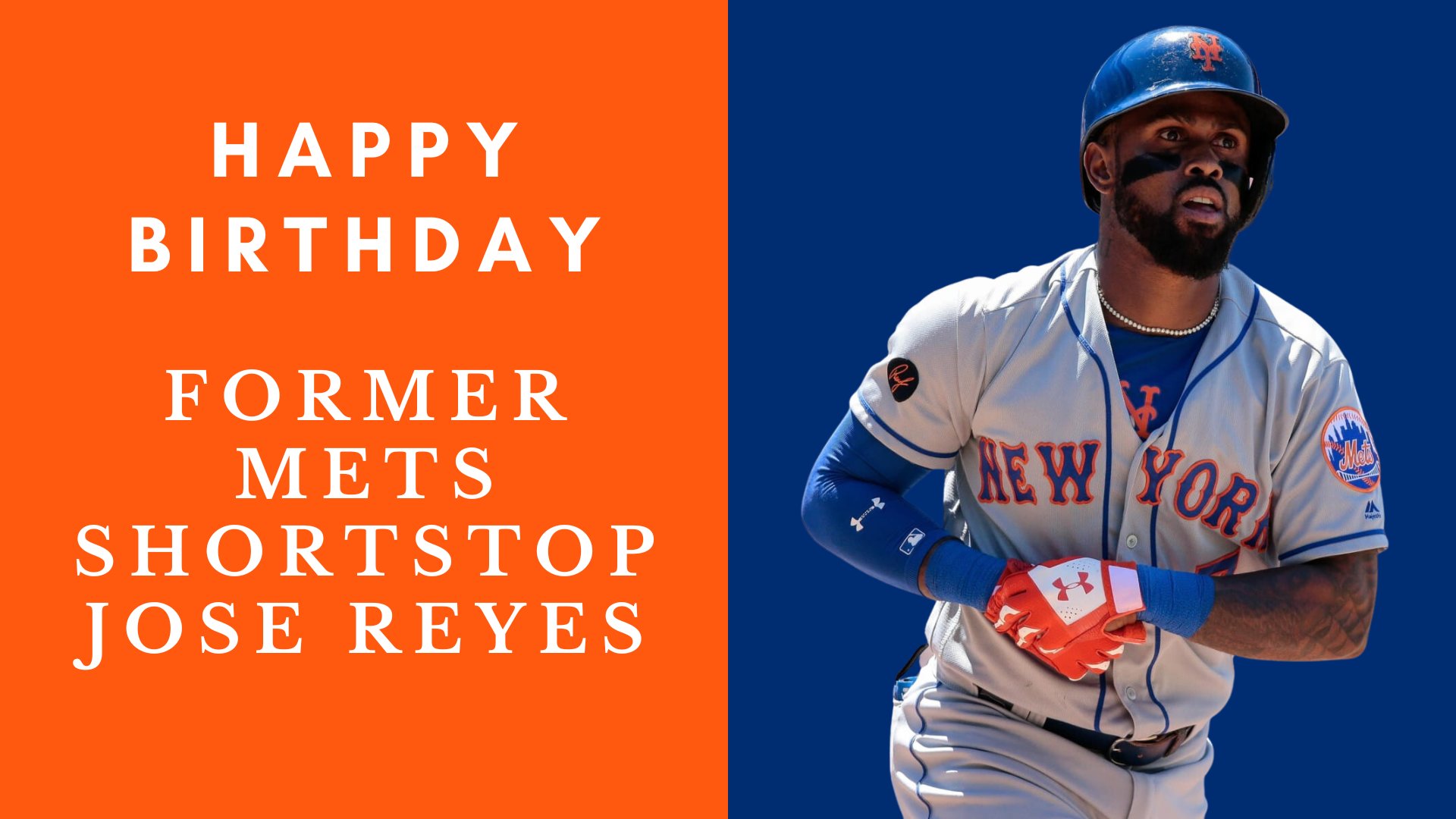 Happy Birthday to former Mets SS Jose Reyes 