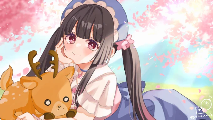 桜さんお誕生日おめでとうございます #桜ノ絵巻