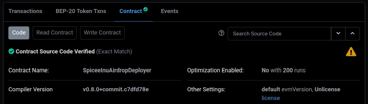 SpiceeInu's tweet photo. After thoroughly testing smart contracts on the BSC testnet, we are now prepared to deploy the smart contracts on the BSC mainnet. Furthermore, the Spicee Inu tokenomics will soon be unveil. https://t.co/Rnq0DntYRZ