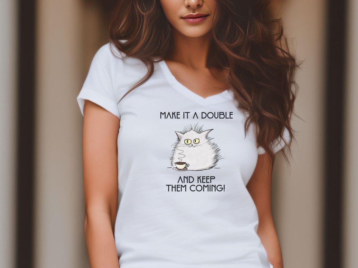 Furball Cat and coffee T-Shirt, Cat tee, Cat Lovers Gift, Funny Cat Tee, Funny Coffee Tee, Gift for Her, Coffee Lover Shirt, Gift for Cat Mom 
etsy.me/3CnVGDq
#cattee #catloversgift #funnycattee #funnycoffeetee #gif