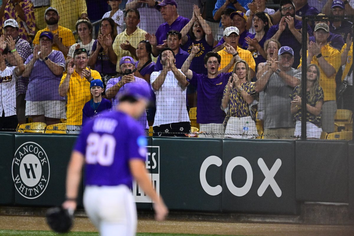 LSUbaseball's tweet image. More than America's Ace, he was ours 💜

@Paul_Skenes | #ThePowerhouse
