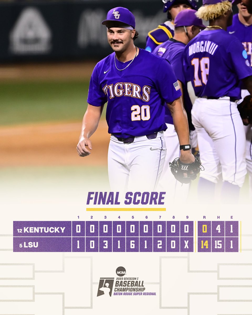 LSUbaseball's tweet photo. Worth The Wait https://t.co/KoerRJdhEE