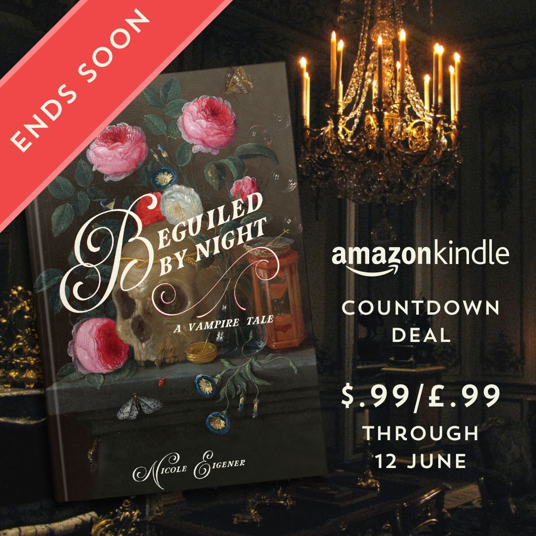 Ending soon: get Beguiled by Night for $.99/£.99 through 12 June! Bite here → mybook.to/citizens #gothichorror #vampire